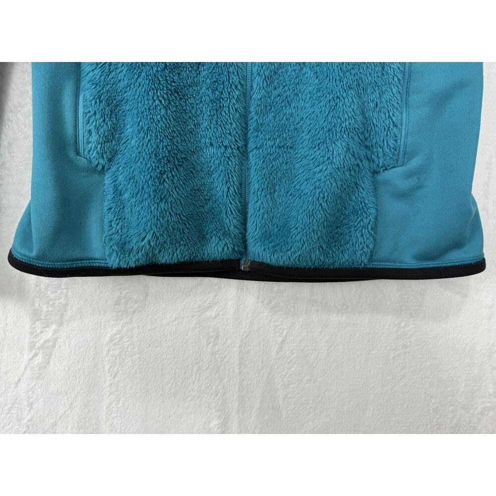 Patagonia Women's R3 Hi-Loft Hoodie Fleece Jacket Turquoise Size M Full Zip - Picture 9 of 16